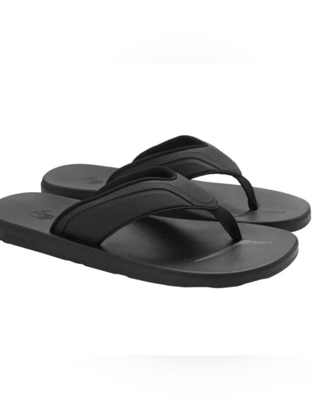 Body Glove Men’s Comfort Flip Flop Sandals Black Thong Padded Beach Casual sz 11
